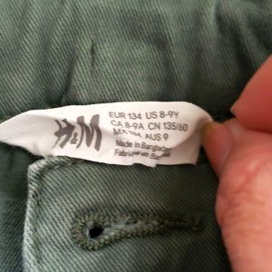 Boys sz 8/9 H&M jeans. Green in color.